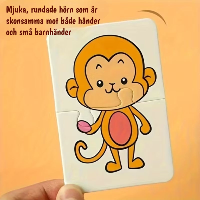 Match & Lær Puslespill