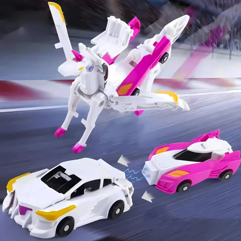 Transformerande Bil och Robotleksak