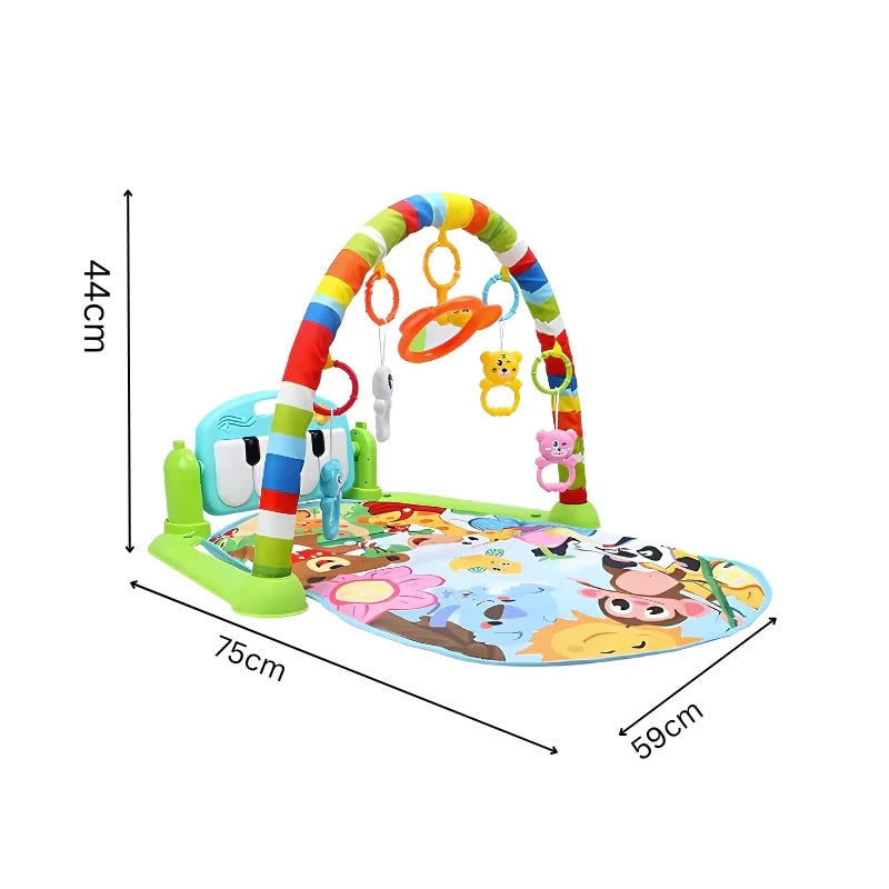 Musikalsk lekematte for baby